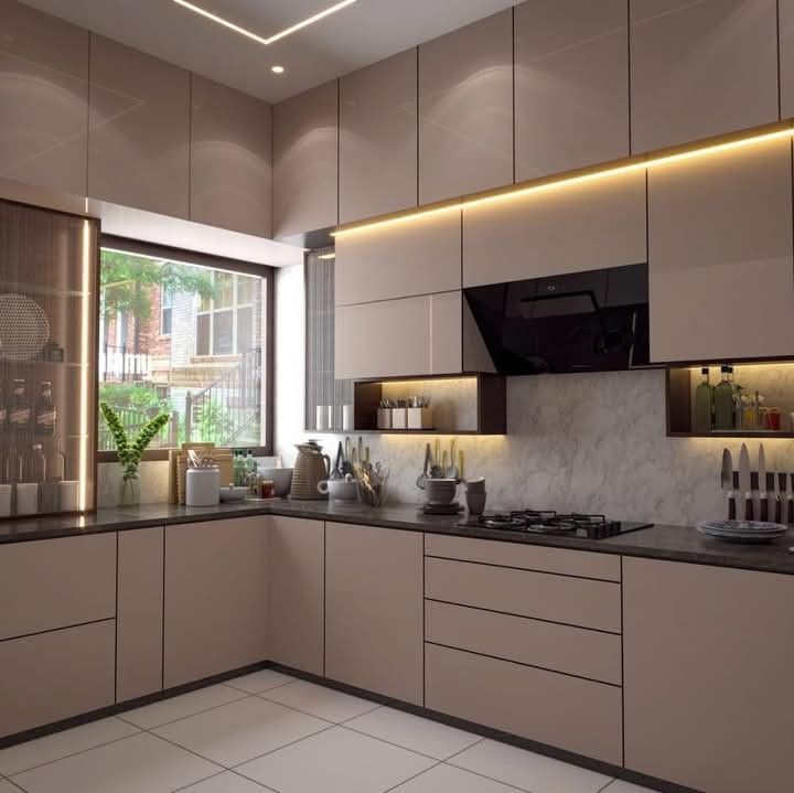 Aluminium modular kitchen contractor Kurukshetra