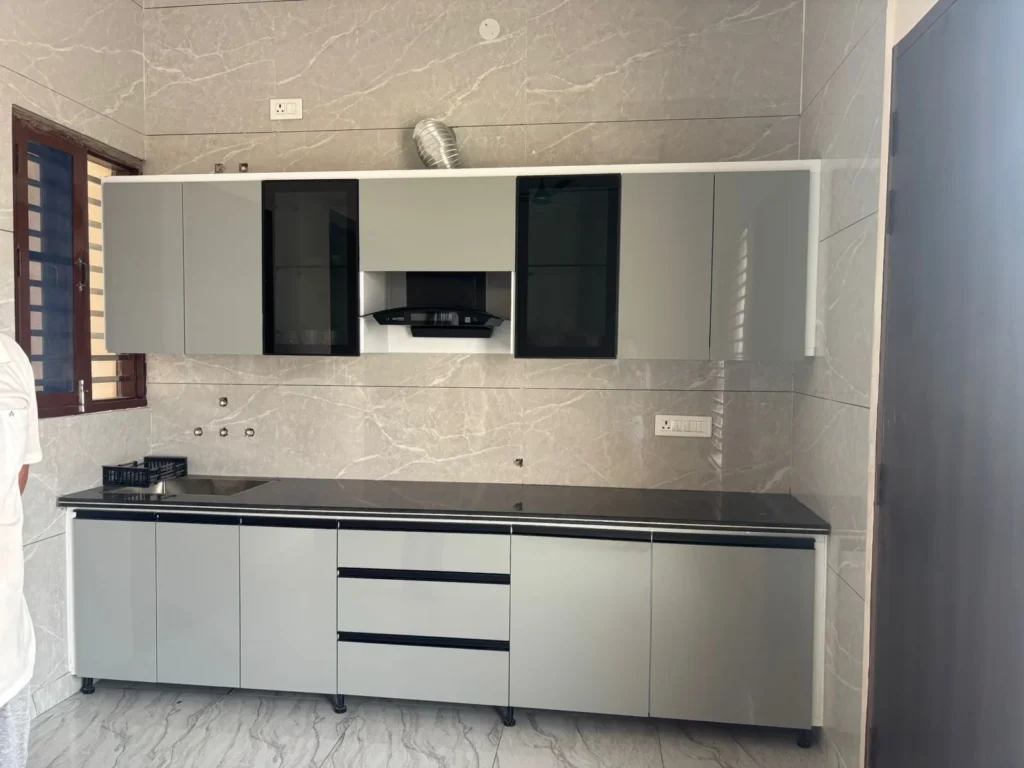 Aluminium kitchen cupboard makers Kurukshetra