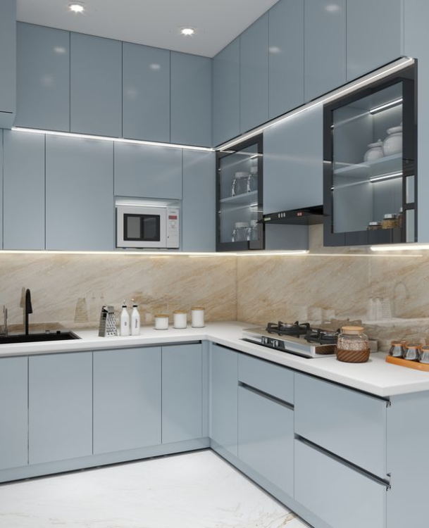 Aluminum Kitchen Cupboard Makers Karnal